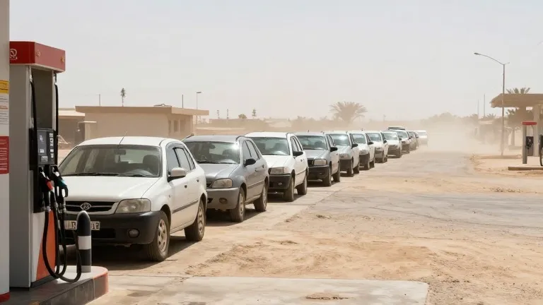 Illustration for: Sudan Transport: 40% Fare Hike Follows Fuel Scarcity