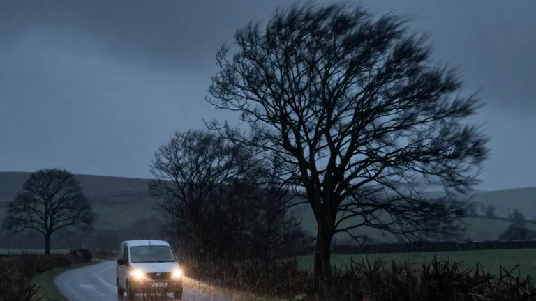 Illustration for: UK Met Office warns of life-threatening winds as Storm Boelo targets the north