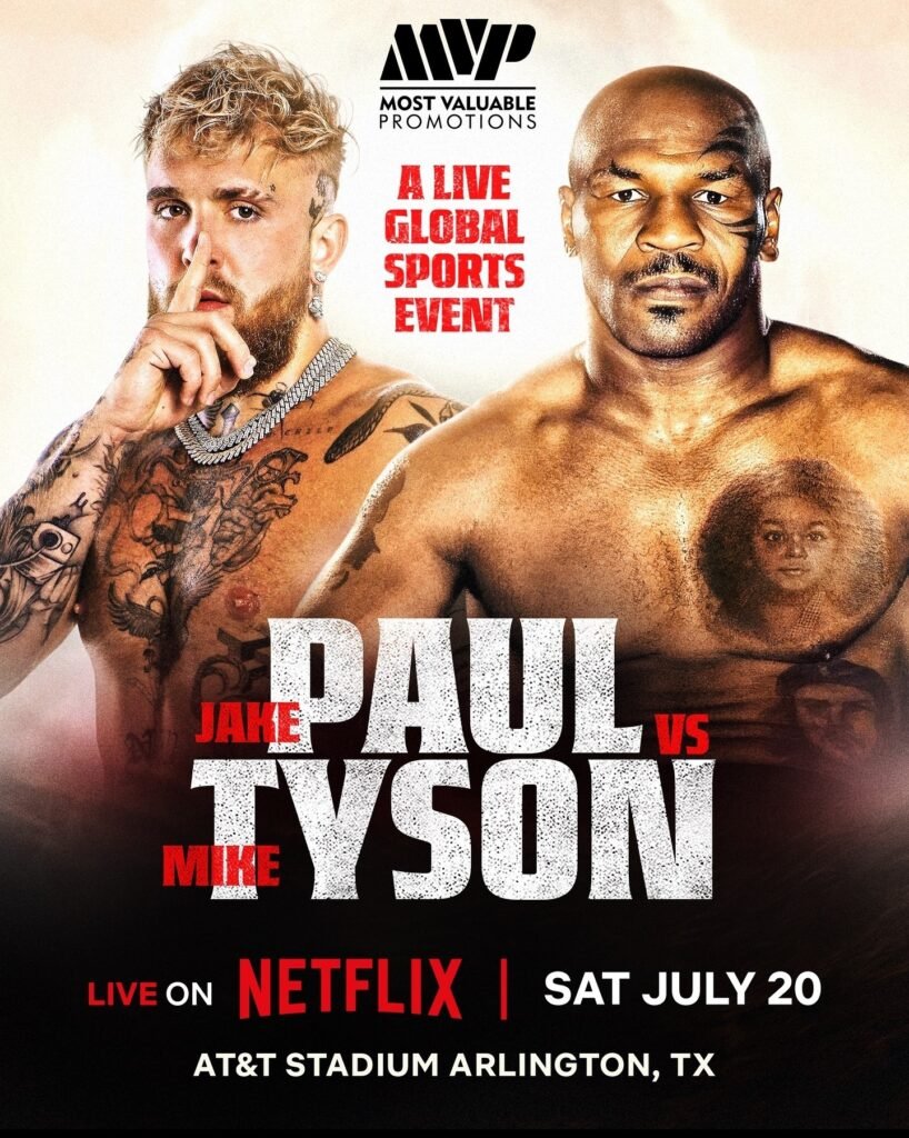 Jake Paul vs Mike Tyson